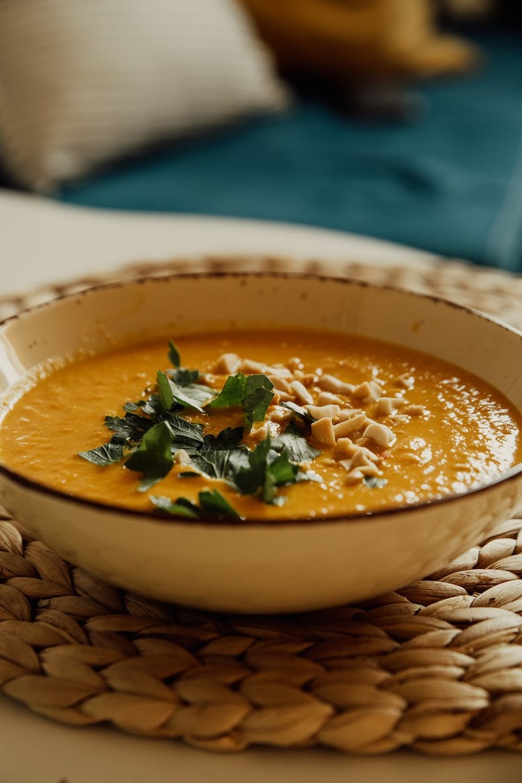 Pumpkin and Peanut Soup - Soup Recipe