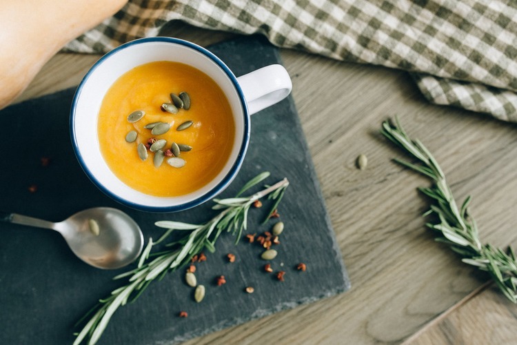 Pumpkin and Rosemary Soup - Soup Recipe
